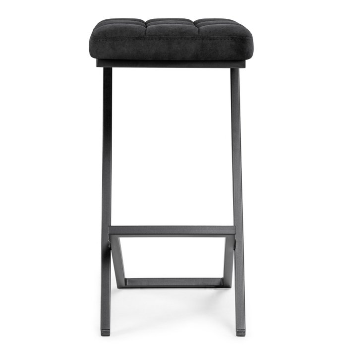 Табурет полубарный Амаури черного цвета - купить Барные стулья по цене 3330.0