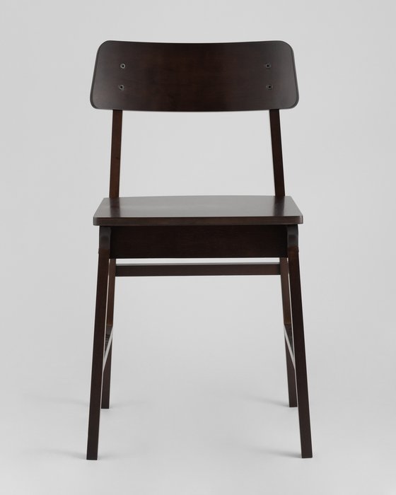 Стул Oden Wood эспрессо из массива гевеи - лучшие Обеденные стулья в INMYROOM