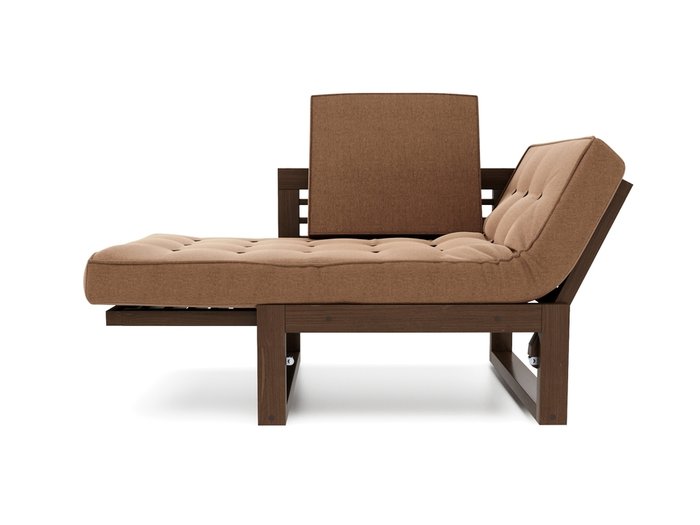 Кресло-трансформер из рогожки Балтик коричневого цвета - лучшие Интерьерные кресла в INMYROOM