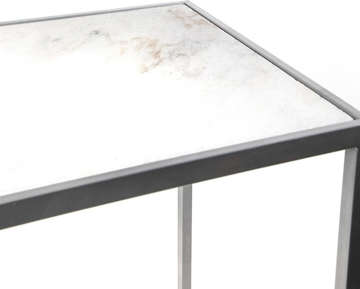 Стол кофейный с белым мрамором - купить Кофейные столики по цене 8680.0