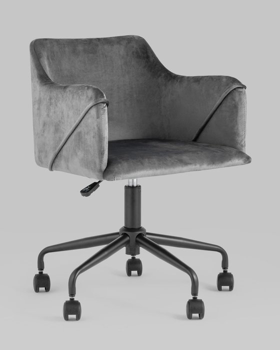 Стул офисный Jamal серого цвета - купить Офисные кресла по цене 9990.0