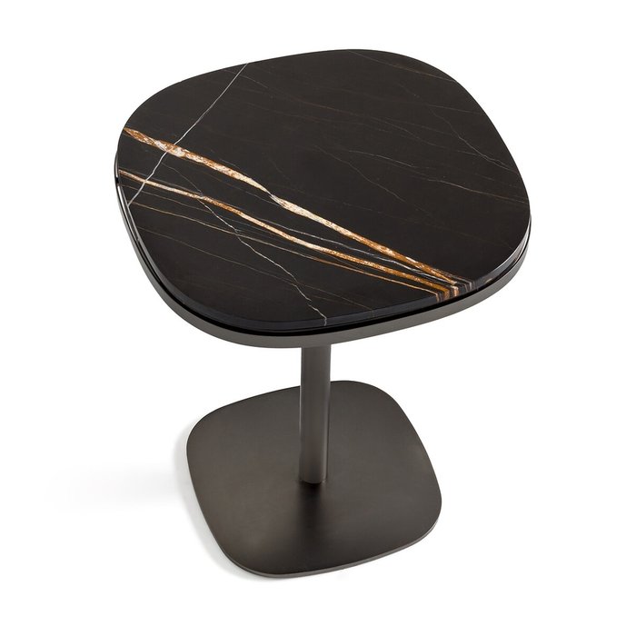 Обеденный стол Lixfeld черно-коричневого цвета - лучшие Обеденные столы в INMYROOM