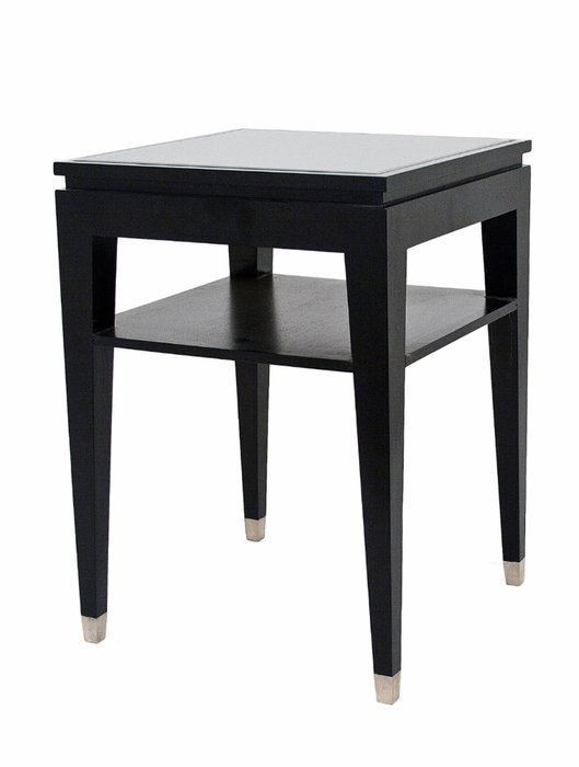 Приставной столик Black Sofa черного цвета