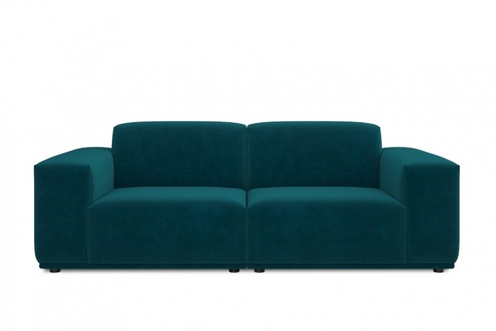 Модульный диван изумрудного цвета