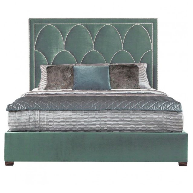 Кровать Petals Queen Аквамарин 180х200 Р - купить Кровати для спальни по цене 138000.0