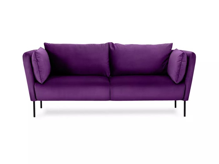 Диван Copenhagen фиолетового цвета - купить Прямые диваны по цене 69930.0
