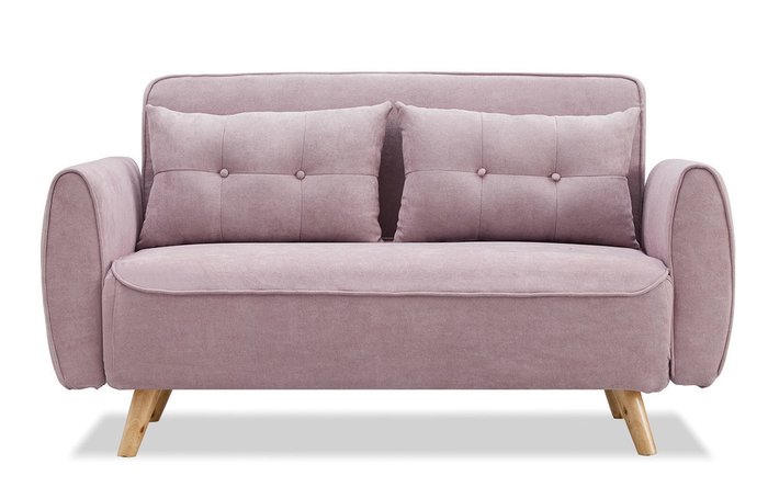 Диван-кровать Charm розового цвета - лучшие Прямые диваны в INMYROOM
