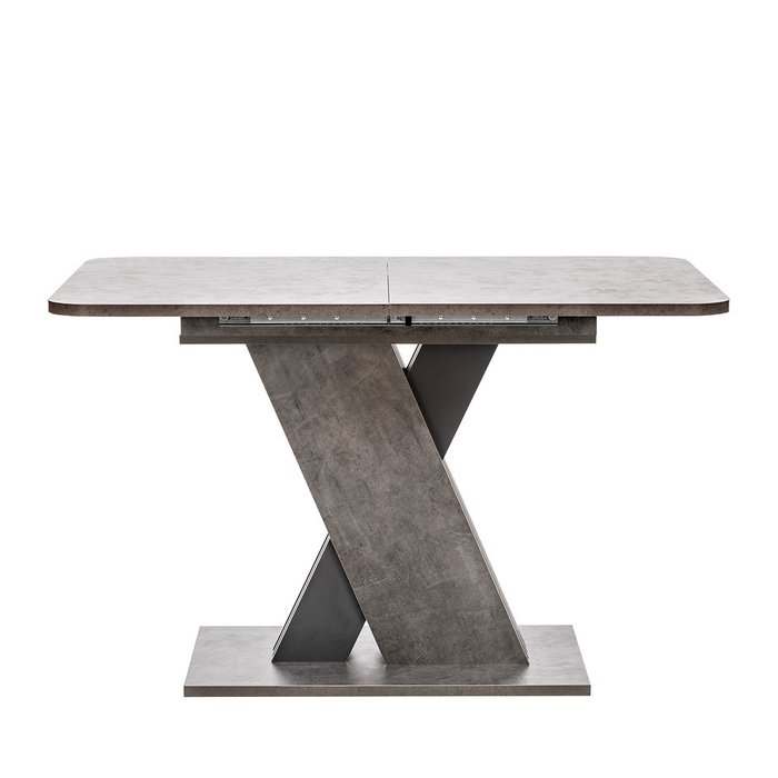 Раздвижной обеденный стол Гросс серого цвета  - купить Обеденные столы по цене 15260.0