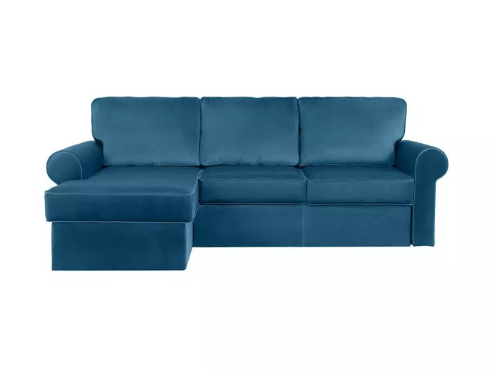 Угловой диван-кровать Murom синего цвета - купить Угловые диваны по цене 89900.0