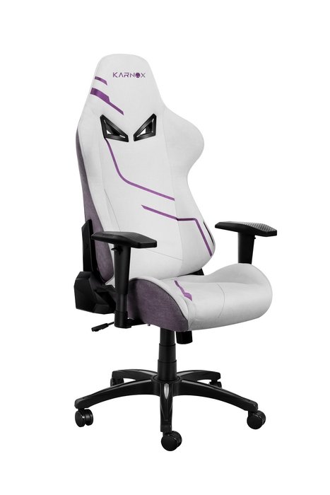 Премиум игровое кресло тканевое Hero Genie Editio фиолетового  цвета - лучшие Офисные кресла в INMYROOM