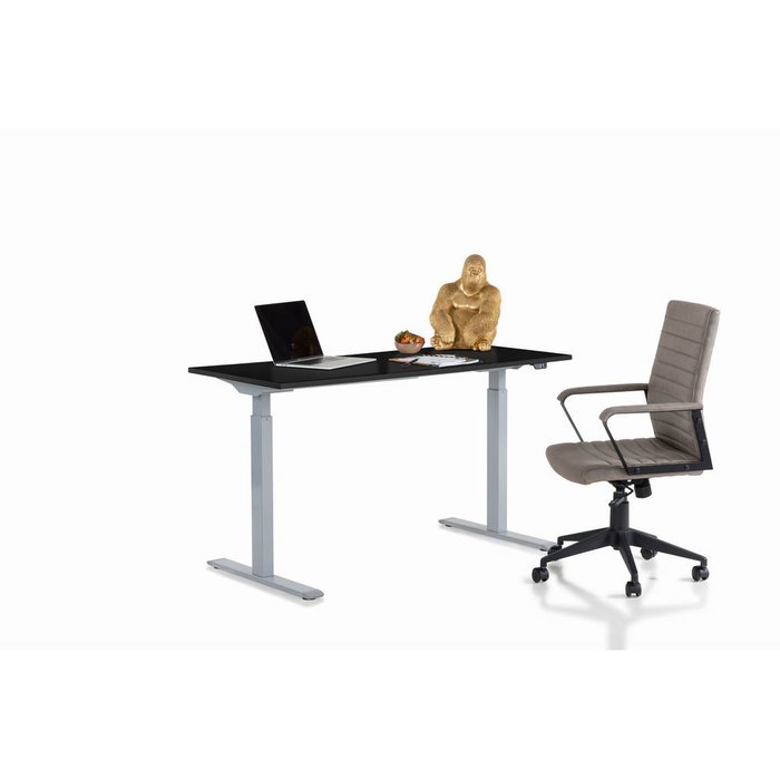 Стол офисный Smart черного цвета - лучшие Письменные столы в INMYROOM