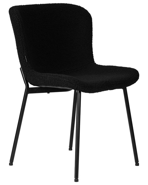 Стул обеденный Milo черного цвета - купить Обеденные стулья по цене 5750.0