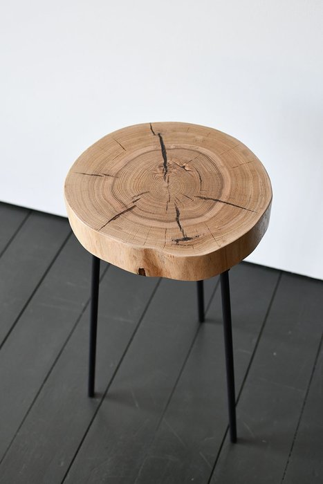 Кофейный стол Tree черно-коричневого цвета - купить Кофейные столики по цене 10900.0
