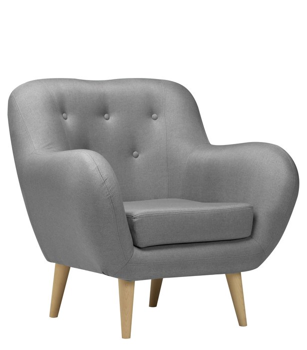 Кресло Элефант серого цвета - купить Интерьерные кресла по цене 17160.0