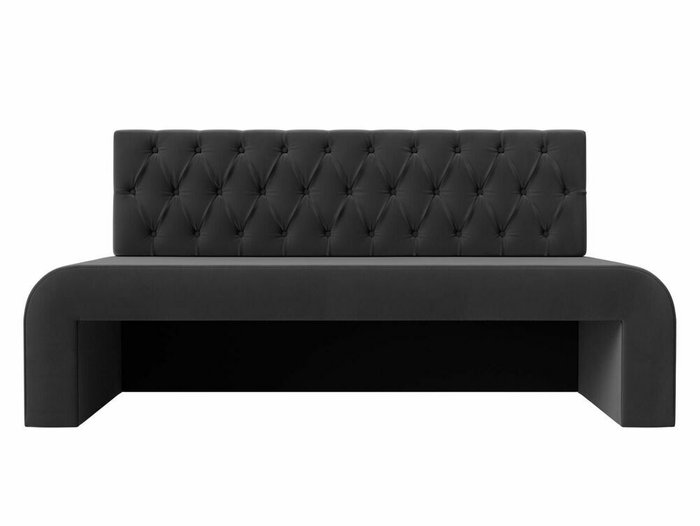Прямой диван Кармен Люкс серого цвета - купить Прямые диваны по цене 27999.0