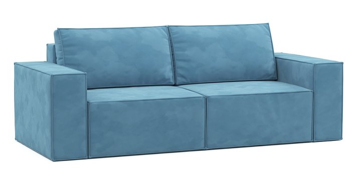 Диван-кровать Пола голубого цвета