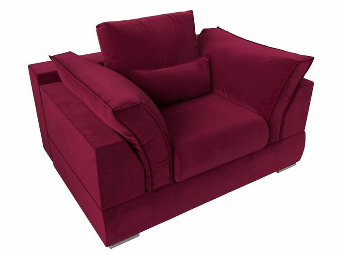 Кресло Пекин бордового цвета - лучшие Интерьерные кресла в INMYROOM
