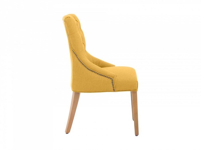 Стул Benson желтого цвета - лучшие Обеденные стулья в INMYROOM