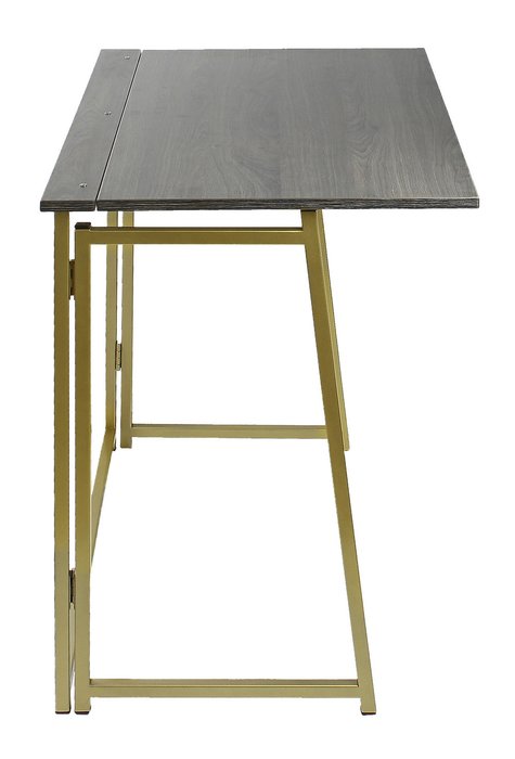Складной компьютерный стол Skand с основанием золотого цвета - купить Письменные столы по цене 9216.0