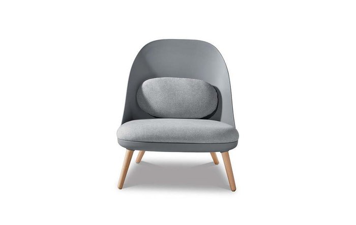 Кресло Joanna серого цвета - лучшие Интерьерные кресла в INMYROOM