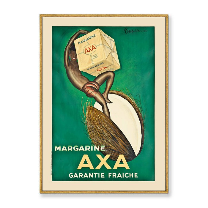 Репродукция картины на холсте Margarine Axa, 1931г. - купить Картины по цене 21999.0
