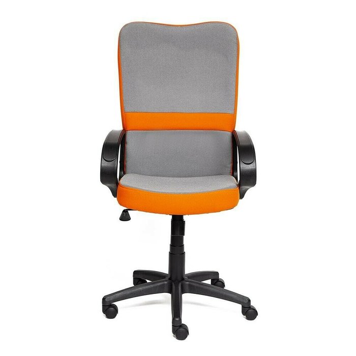 Кресло офисное серо-оранжевого цвета - лучшие Офисные кресла в INMYROOM