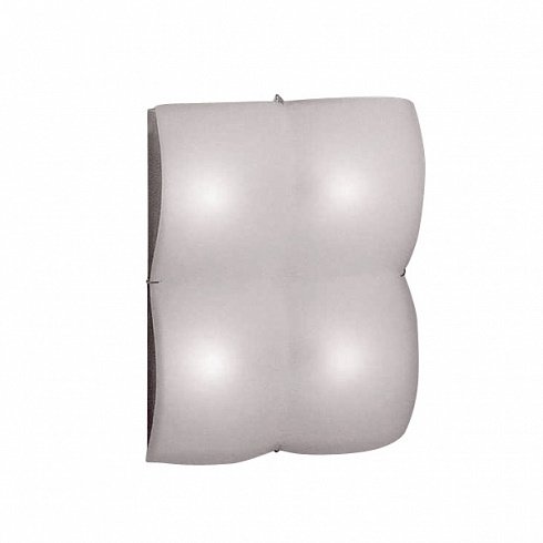 Настенный светильник Zonca с плафоном из матового стекла белого цвета