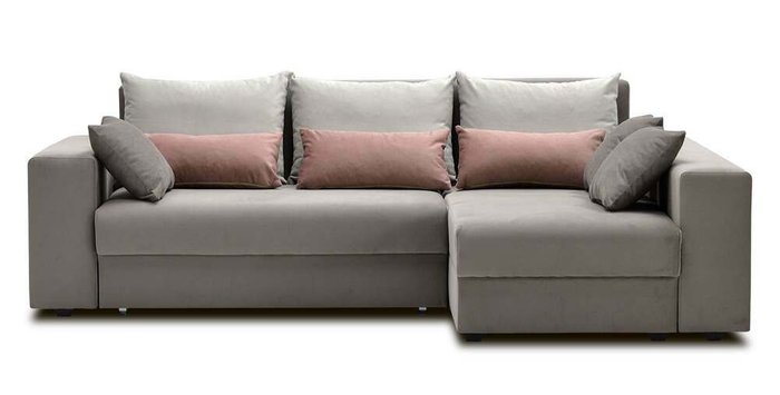 Угловой диван-кровать Майами бежевого цвета - лучшие Угловые диваны в INMYROOM