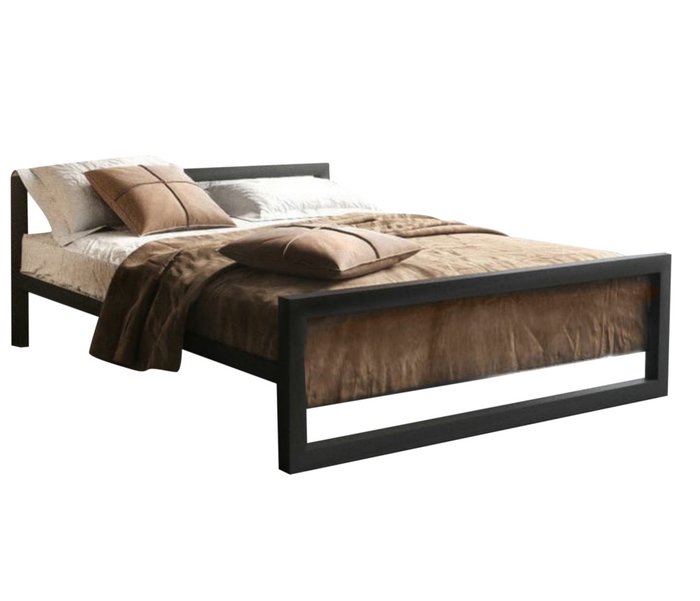Кровать Ричмонд 180х200 черного цвета - купить Кровати для спальни по цене 32990.0