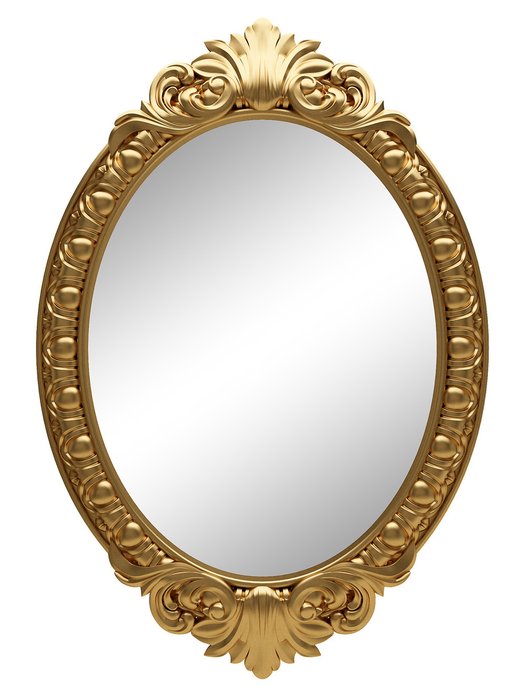 Настенное зеркало Эджил Золото металлик (S)