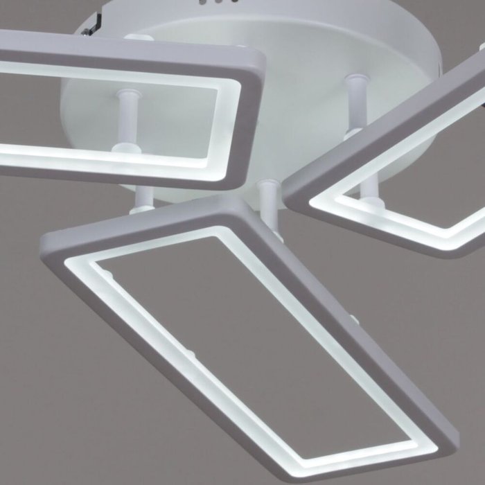 Потолочный светильник 03629-0.3-03D WH (металл, цвет белый) - купить Потолочные светильники по цене 3990 Потолочный светильник 03629-0.3-03D WH (металл, цвет белый) - купить Потолочные светильники по цене 3990