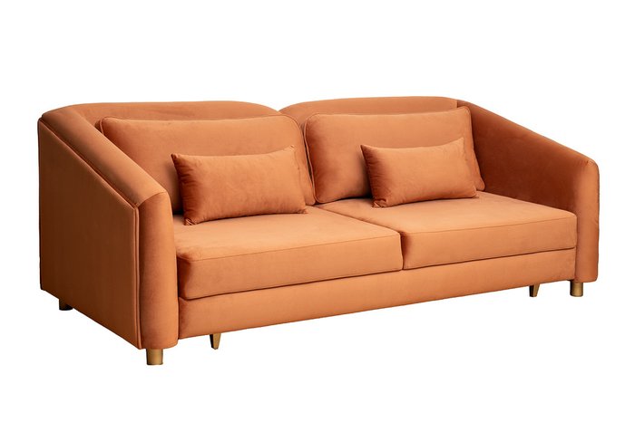 Диван-кровать Trevi терракотового цвета - купить Прямые диваны по цене 168725.0