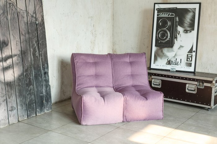 Диван Shape фиолетового цвета - лучшие Бескаркасная мебель в INMYROOM