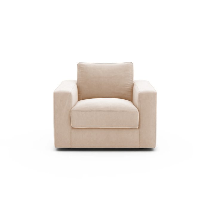 Кресло Taunton бежевого цвета - купить Интерьерные кресла по цене 35090.0