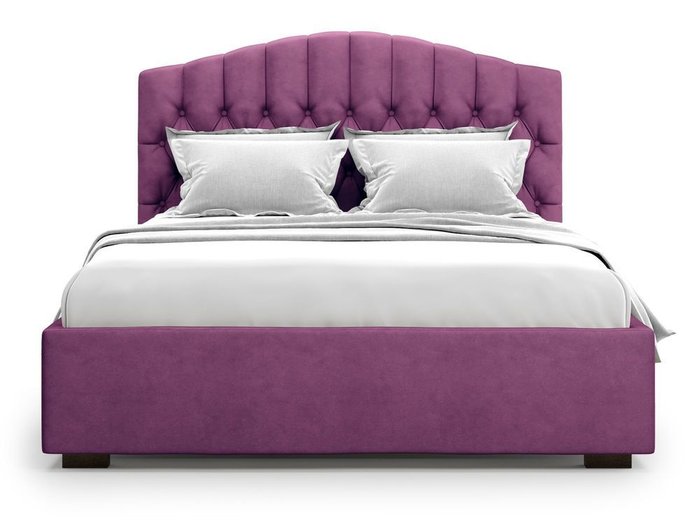 Кровать с подъемным механизмом Lugano 180х200 фиолетового цвета
