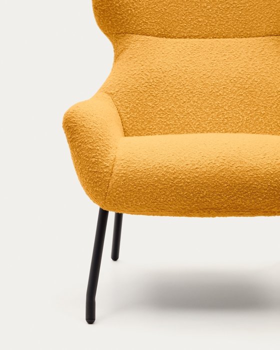 Кресло Belina горчичного цвета   - лучшие Интерьерные кресла в INMYROOM