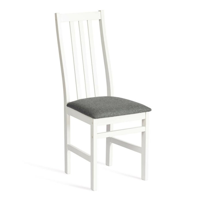 Набор из двух стульев Sweden бело-серого цвета - купить Обеденные стулья по цене 10260.0