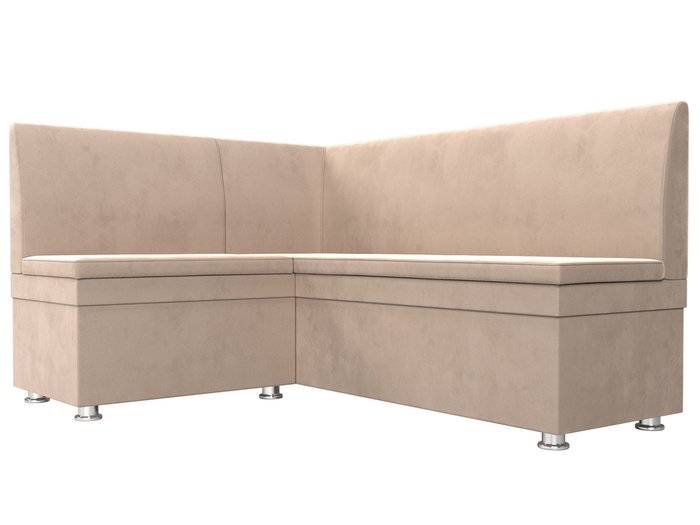 Угловой диван Уют бежевого цвета левый угол - лучшие Угловые диваны в INMYROOM