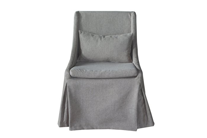 Полукресло Ablanque-P серого цвета - купить Интерьерные кресла по цене 22940.0