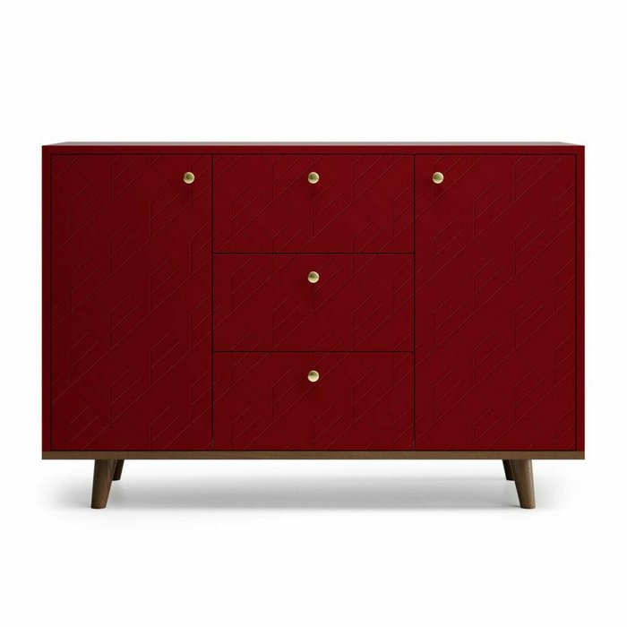 Комод Twin TW039 цвета марсала - купить Комоды по цене 84100.0 Комод Twin TW039 цвета марсала - купить Комоды по цене 84100.0