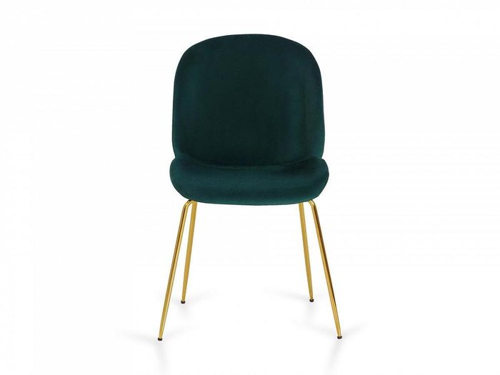 Стул Beetle изумрудного цвета  - купить Обеденные стулья по цене 8900.0