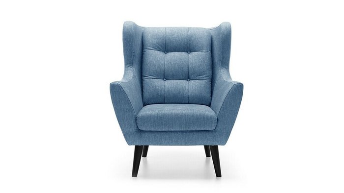 Кресло Ньюкасл синего цвета - купить Интерьерные кресла по цене 30000.0