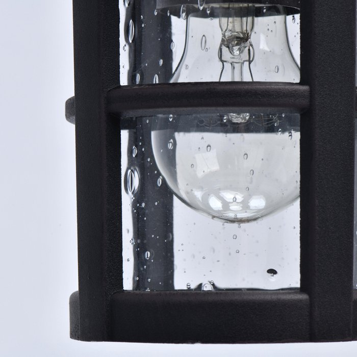 Уличный подвесной светильник Телаур черного цвета - лучшие Подвесные уличные светильники в INMYROOM
