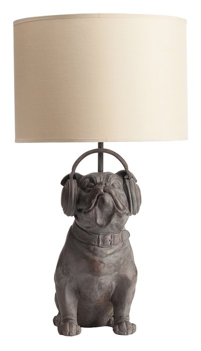 Настольная лампа Creative Bulldog DJ - купить Настольные лампы по цене 11400.0