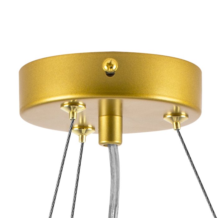 Люстра GLOBO 6х6W (led) G9 ЗОЛОТО/БЕЛЫЙ - купить Подвесные люстры по цене 11999.0 Люстра GLOBO 6х6W (led) G9 ЗОЛОТО/БЕЛЫЙ - купить Подвесные люстры по цене 11999.0