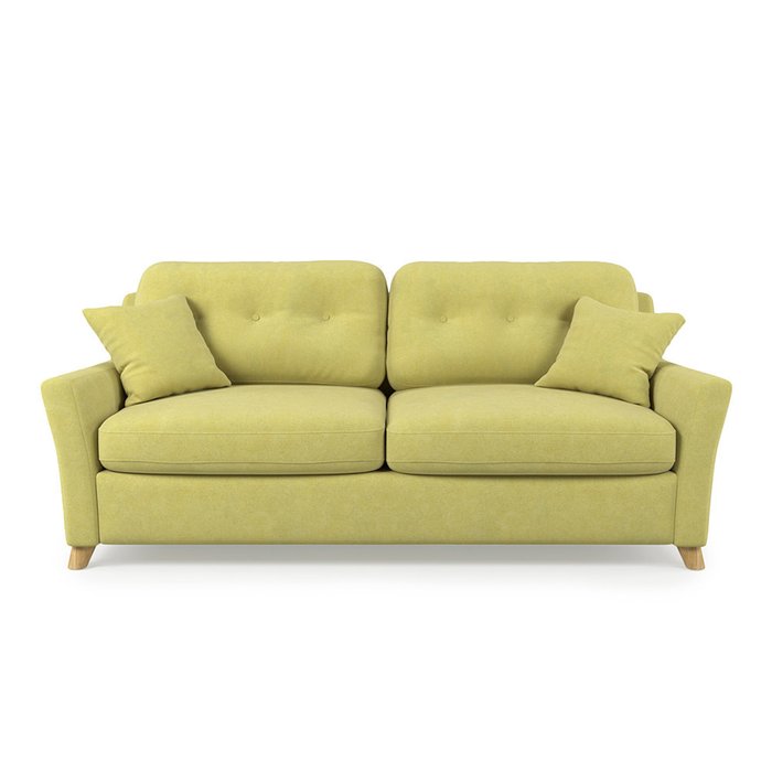 Диван-кровать Raf SF трехместный светло-зеленого цвета - купить Прямые диваны по цене 88200.0