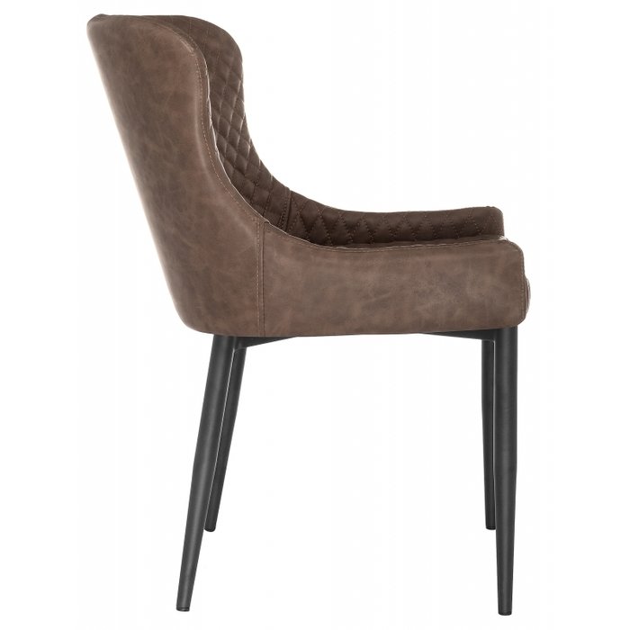 Стул Teo коричневого цвета - лучшие Обеденные стулья в INMYROOM