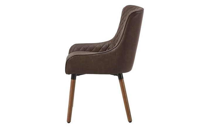 Мягкий стул коричневого цвета - лучшие Обеденные стулья в INMYROOM