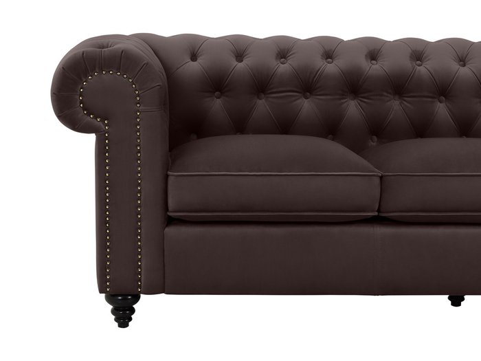 Диван Chester Classic коричневого цвета - лучшие Прямые диваны в INMYROOM