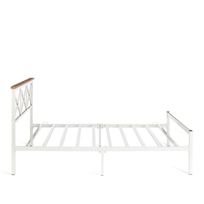 Кровать Iris 160х200 белого цвета - лучшие Кровати для спальни в INMYROOM